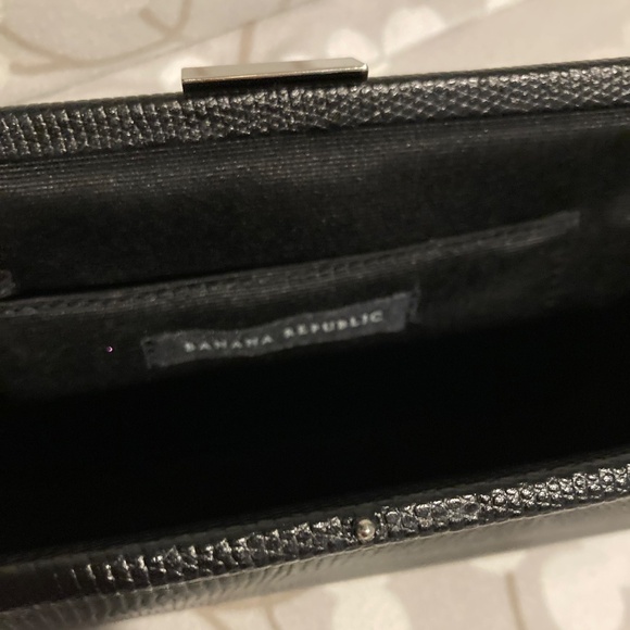 EUC Banana Republic Leather Clutch Bag - Picture 2 of 2